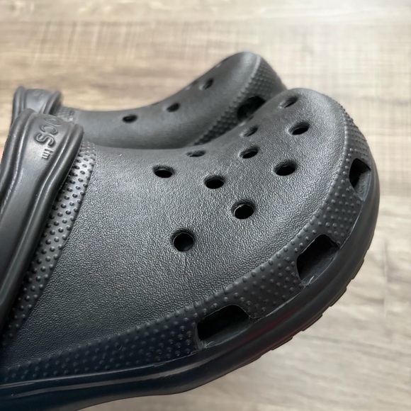 Crocs Unisex Adult Black Crocs Clogs - Picture 4 of 10